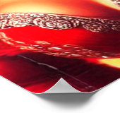 Vintage Devilish Woman Poster (Ecke)