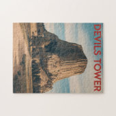 Vintage Devils Tower Puzzle (Horizontal)