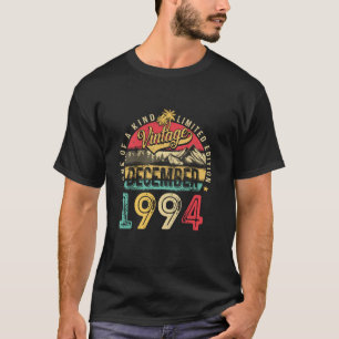 Vintage Dezember 1994 30 Jahre alt 30. Geburtstag T-Shirt