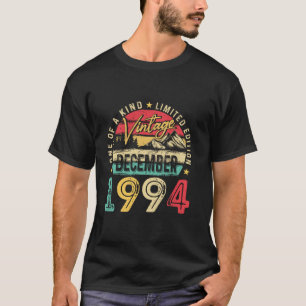 Vintage Dezember 1994 30 Jahre altes Bday-Geschenk T-Shirt