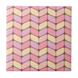 Vintage-Diagonal-Rechtecke Eiscreme Fliese