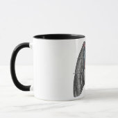 Vintage die Anatomie-Herz-Lungen des Tasse (Links)