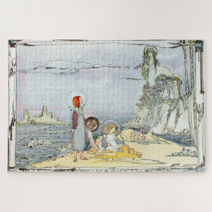 Vintage "Die Stimmen des Meeres" von Jessie M. Kin Puzzle