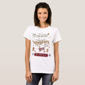 Vintage Die Wunderbarste Zeit T-Shirt (Vorne ganz)