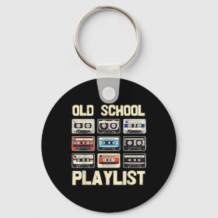 Vintage Diese Kassette 80er 90er Musik Retro Playl Schlüsselanhänger