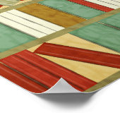 Vintage digitale Bibliothek Poster (Ecke)