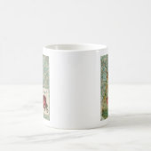 Vintage digitale Collage Kaffeetasse (Mittel)