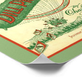 Vintage Dill Pickles Rag Sheet Music Cover Poster (Ecke)