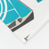 Vintage-Dinghies Fleecedecke (Ecke)