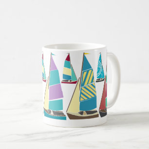 Vintage Dinghies Kaffeetasse
