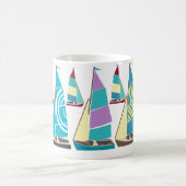Vintage Dinghies Kaffeetasse (Mittel)