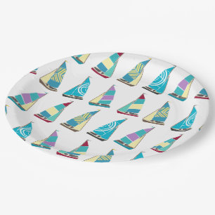 Vintage-Dinghies Pappteller