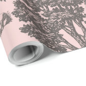 Vintage-Dinosaur-Toile-Muster Geschenkpapier (Rolleneckpunkt)