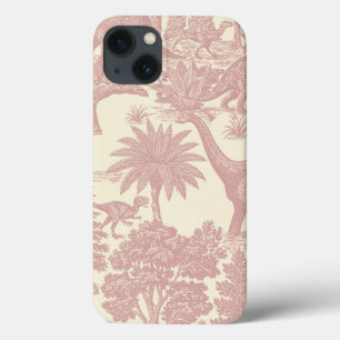 Vintage-Dinosaur-Toile-Muster Prähistorischer Dsch Case-Mate iPhone Hülle