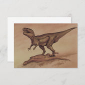 Vintage Dinosaurier, Carnivore Giganotosaurus (Vorne/Hinten)