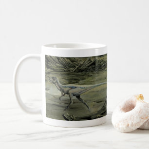 Vintage Dinosaurier, ein krebserregendes Hypsiloph Kaffeetasse