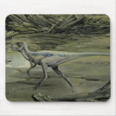 Vintage Dinosaurier, ein krebserregendes Hypsiloph Mousepad (Vorne)