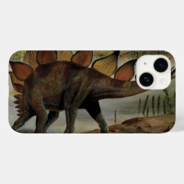 Vintage Dinosaurier, Stegosaurus, Schwanz mit Spik Case-Mate iPhone Hülle