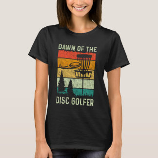 Vintage Disc Golf Player Dawn of The Disc Golfer G T-Shirt