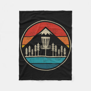 Vintage Disc Golf Rolf Retro Disc Golfer Fleecedecke