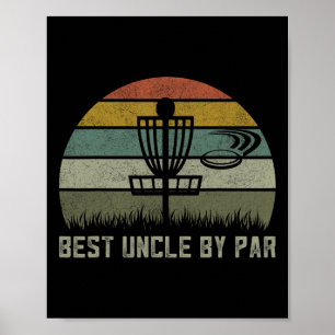 Vintage Disc Golf Shirt, Vatertag-Bekleidung, Fris Poster