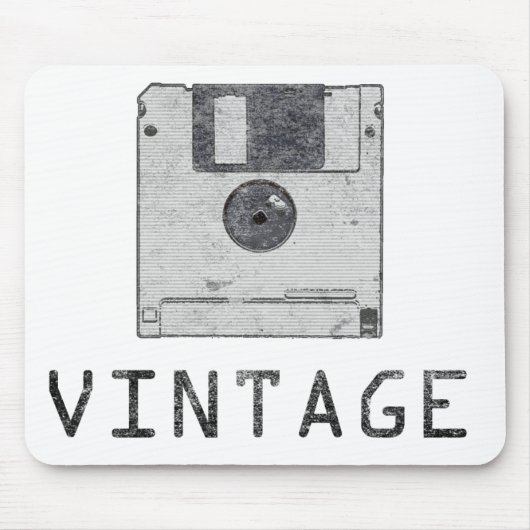 Vintage-Disketten-Mauspad Mousepad (Vorne)