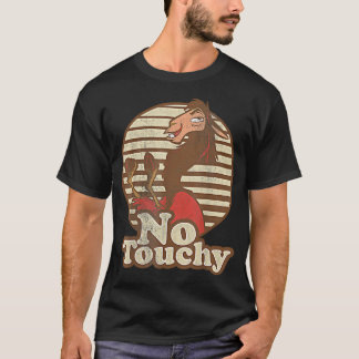 Vintage Distreesed New Gr.Kuzco Llama No Touchy T-Shirt