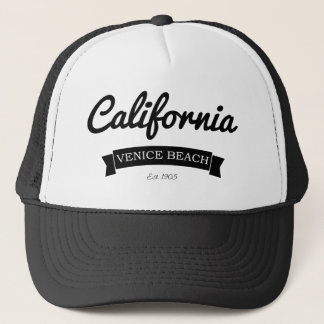 Vintage-Distressed Kalifornien Venice Beach Truckerkappe