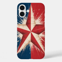 Vintage Distressed Star Americana Flag Phone Case