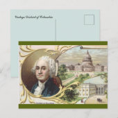 Vintage District of Columbia Postkarte (Vorne/Hinten)