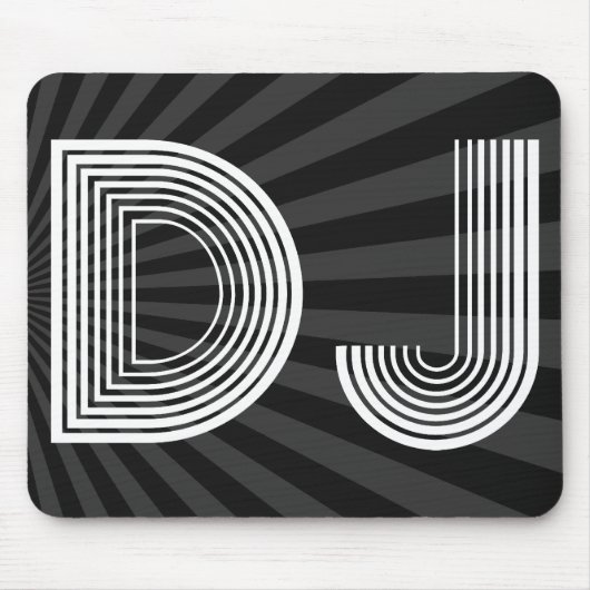 Vintage-DJ Mousepad (Vorne)