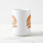 Vintage Dobe Mom Sunset Dog Art Kaffeetasse (Mittel)