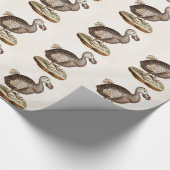 Vintage Dodo-Vogel-Illustration 1700s Dodo-Vögel Geschenkpapier (Ecke)