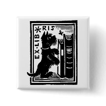 Vintage Dog Book Library
