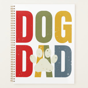 Vintage-Dog-Daddy-Pfotenabdruck-Retro-Typografie-S Planer