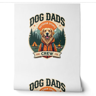 Vintage Dog Dads Outdoor-Sport-Crew Golden Retrie Tapete