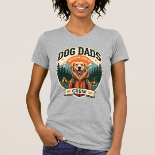 Vintage Dog Dads Outdoor-Sport-Team Golden Retrie T-Shirt