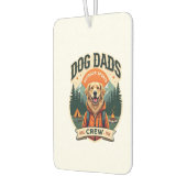 Vintage Dog Dads Outdoor-Sportmannschaft Golden Re Autolufterfrischer (Links)