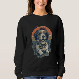"Vintage Dog Style women's Sweatshirt