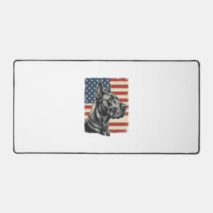 Vintage-Dogge-Patriotische-Flagge-Vektor-Design_1 Schreibtischunterlage