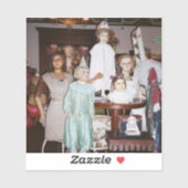 Vintage Dollars Antike Aufkleber (Blatt)