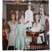 Vintage Dollars Antike Duschvorhang (Vorderseite)