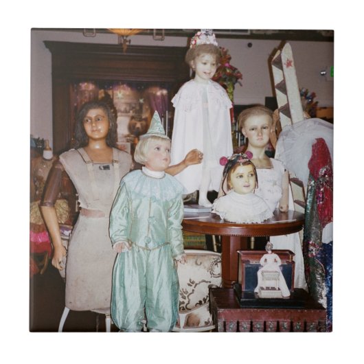 Vintage Dollars Antike Fliese (Vorderseite)