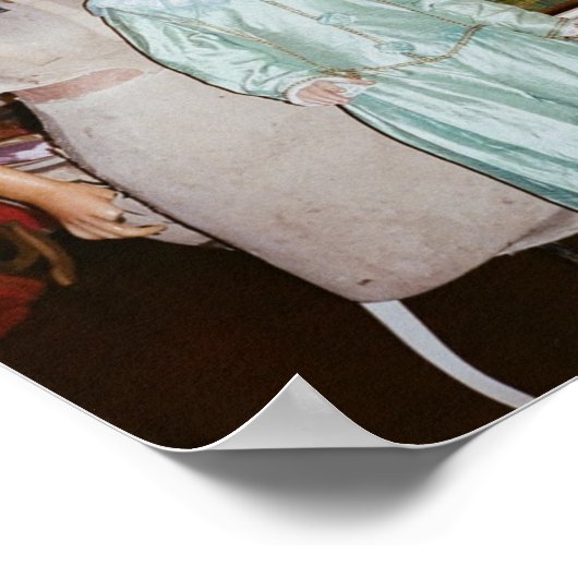 Vintage Dollars Antike Poster (Ecke)