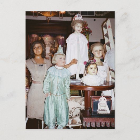 Vintage Dollars Antike Postkarte (Vorderseite)