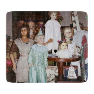 Vintage Dollars Antike Schneidebrett