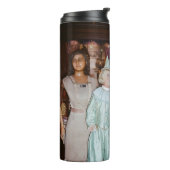Vintage Dollars Antike Thermosbecher (Nach links gedreht)