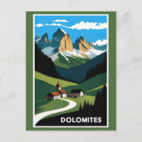 Vintage Dolomiten Berge Italien Landschaft