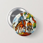 Vintage Don Quichote Button (Vorne & Hinten)