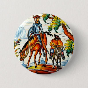 Vintage Don Quichote Button